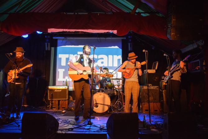 The Eskies, playing at The Grand Social as part of Trocaire Live 2014