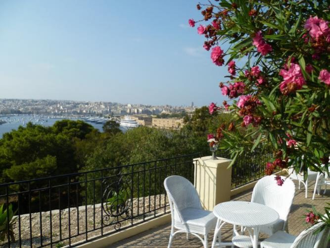 The gardens of the Phoenicia Hotel