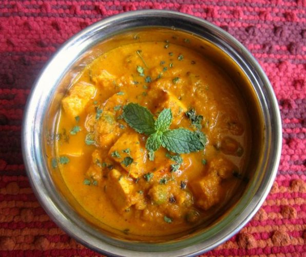 Vegetarian Paneer Curry