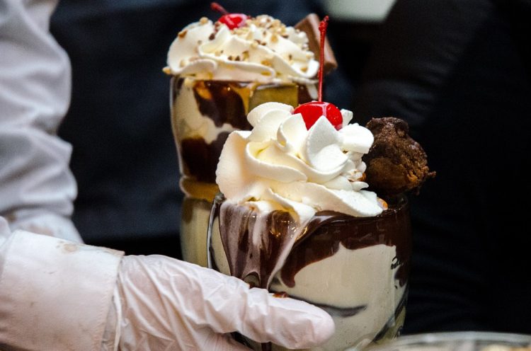Ghirardelli chocolate dessert