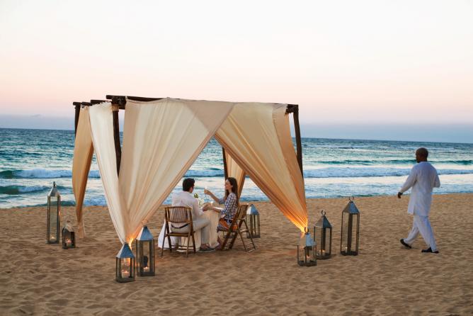 Excellence Punta Cana: Dinner on the Beach