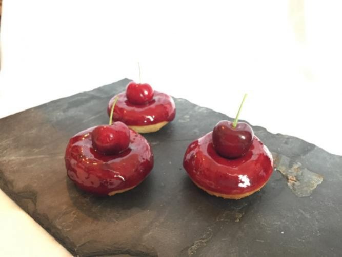 Cherry Doughnuts