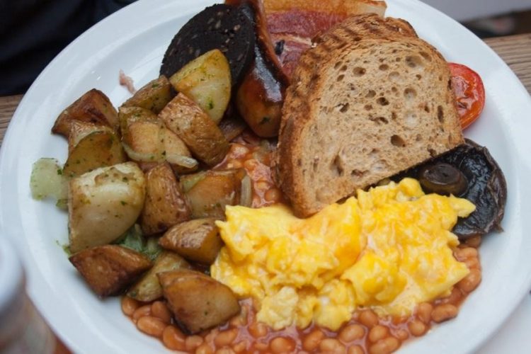 Fry-ups at The Breakfast Club
