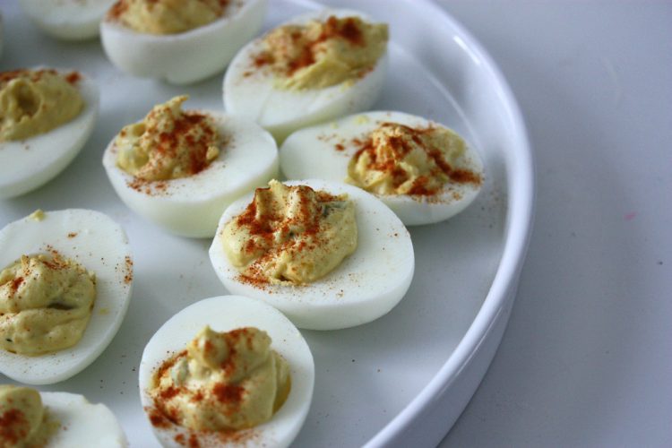 Classic Deviled Eggs (with relish)
