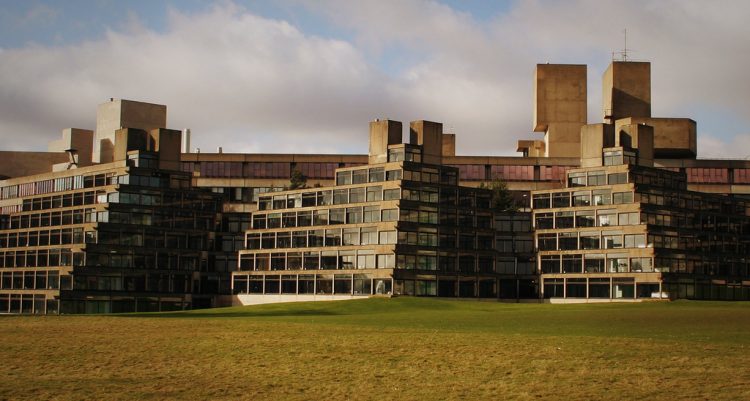 Ziggurat Halls at the University of East Anglia