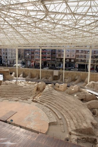 Caesaraugusta Theater Museum, Zaragoza, Spain