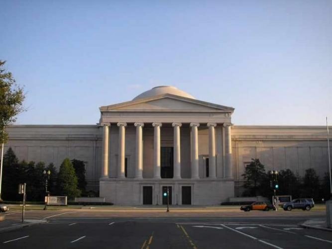 The National Gallery of Art in Washington