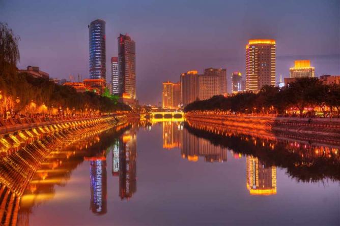 Chengdu At Night