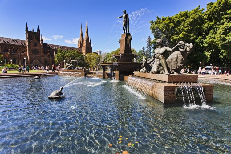 Archibald Fountain in Hyde Park, Sydney © Taras Vyshnya / Shutterstock