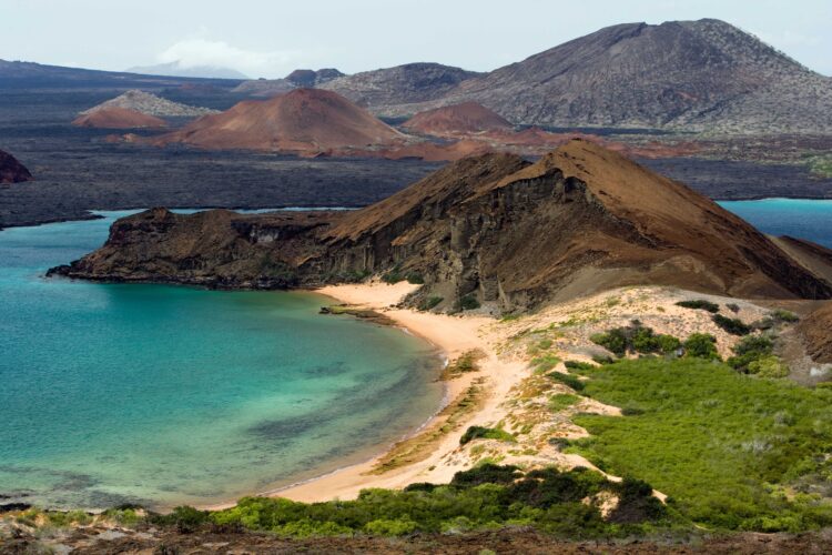 Bartolome Island Landscape - Galapagos Islands, Ecuador