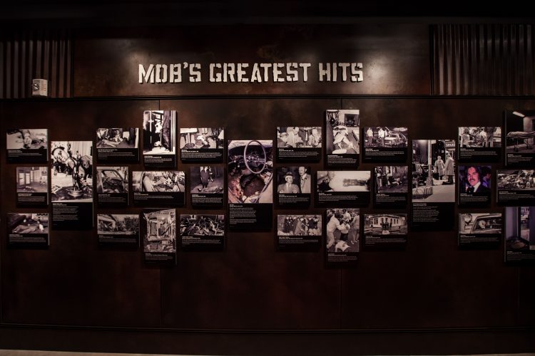 Mob Museum opened in a former courthouse in Las Vegas on February 14, 2012. The $42 million dollar museum features exhibits on organized crime in America with emphasis on their role in Las Vegas.