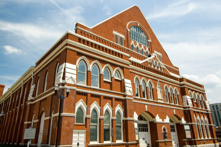 Ryman Auditorium in Nashville, Tennessee