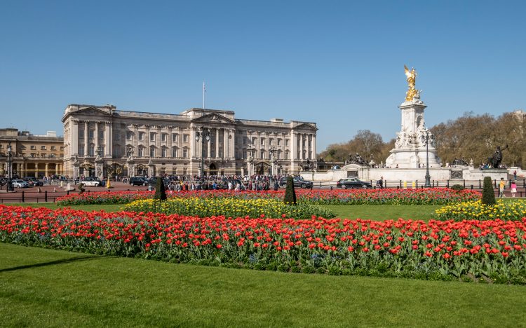 Buckingham Palace is the weekday home of the Queen and Prince Philip