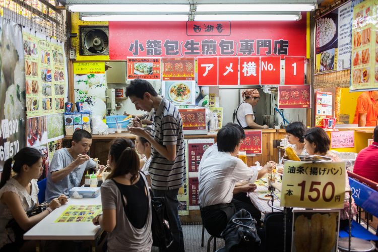 Chinese restaurant, in Ameyoko market, Tokyo