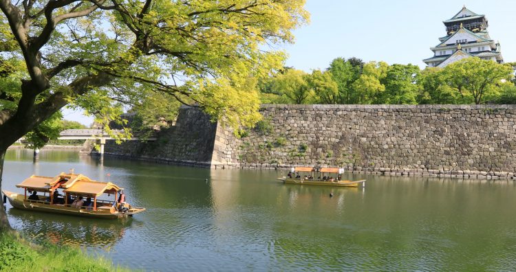 Osaka Castle and Nishinomaru Garden, Japan