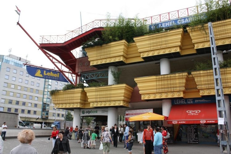 Lehel tér market, Budapest
