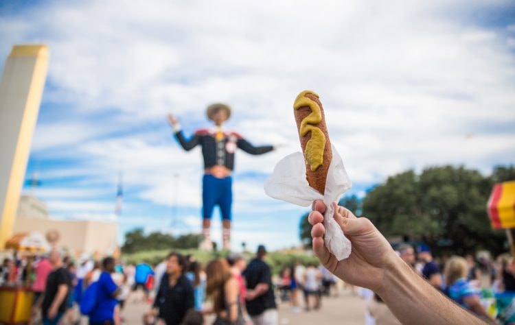 The State Fair of Texas is known for creative foods, entertainment, and its cowboy greeter, Big Tex
