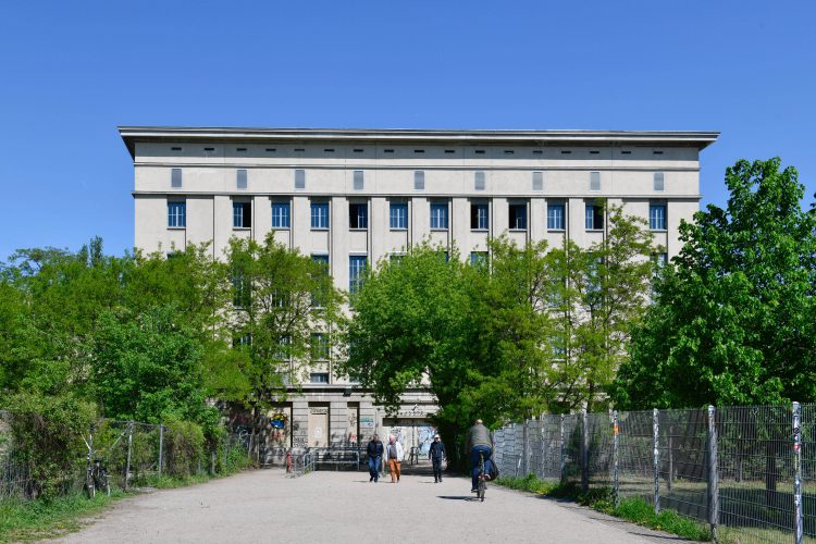 Mountain grove, in the Wriezener railway station, Friedrich's grove, Berlin, Germany, Berghain, Am Wriezener Bahnhof, Friedrichshain, Deutschland