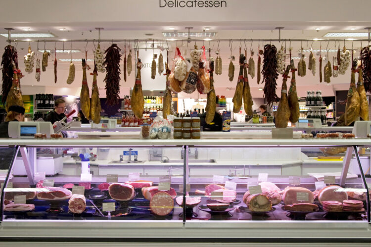 Delicatessen - Selfridge's Food Hall - Oxford Street - London. Image shot 06/2008. Exact date unknown.