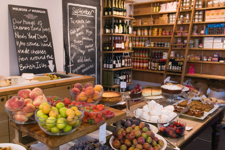 Deli Interior London. UK HOMER SYKES. Image shot 2007. Exact date unknown.