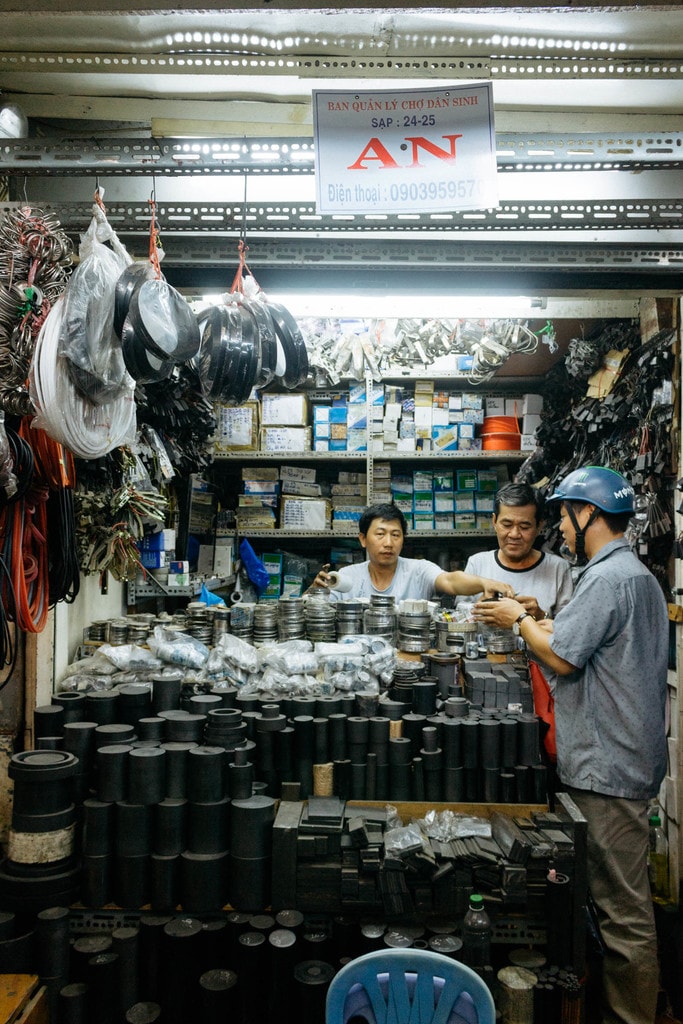 DANSINH MARKET-DISTRICT 1-SAIGON-VIETNAM