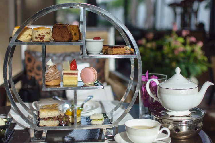 Afternoon tea, desserts and sweets.