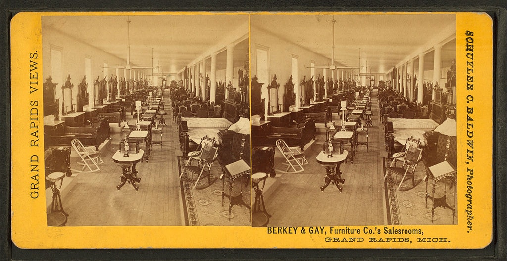 Michigan S Grand Rapids Was Once Known As Furniture City Furniture City, Grand Rapids Furniture