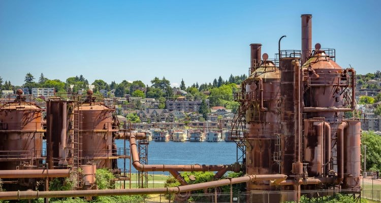 Gas Works Park, Seattle.