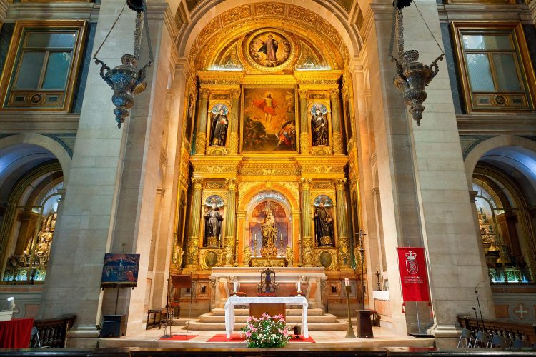 Europe, Portugal, Lisbon, Igreja de Sao Roque (Sao Roque Church). Image shot 04/2019. Exact date unknown.