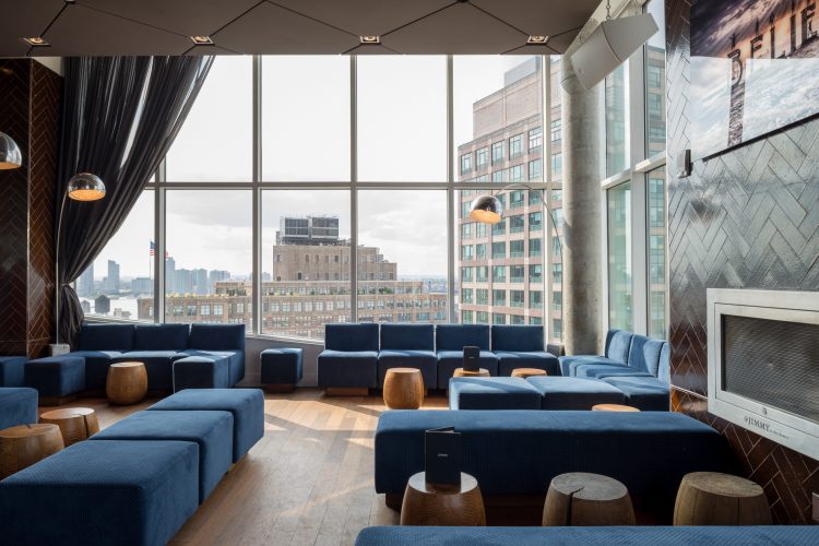 JIMMY at The James Hotel regularly sees dance parties break out on its rooftop pool deck during the summer