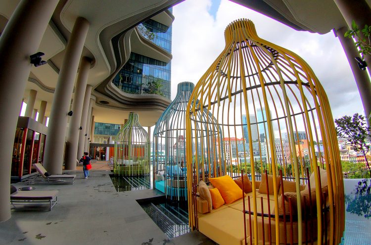 ParkRoyal on Pickering Infinity Pool cabanas