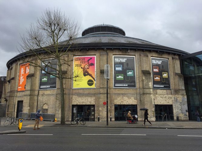The Roundhouse performing arts and concert venue, London