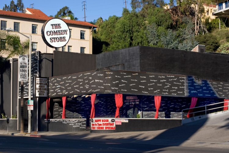 The comedy Store nightclub and former home of Ciro's on the Sunset Strip.
