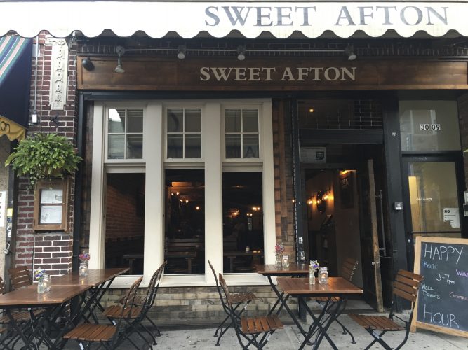 Sweet Afton’s brunch menu is especially popular