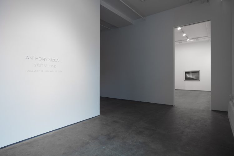 ‘Anthony McCall: Split Second’ was held at Sean Kelly