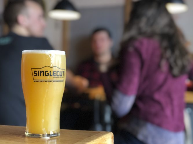 SingleCut offers a variety of mainstay and seasonal brews