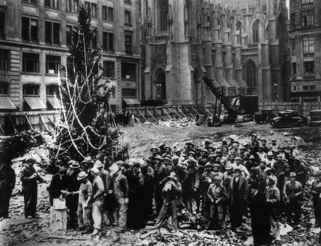 ROCKEFELLER CHRISTMAS TREE, NEW YORK, USA
