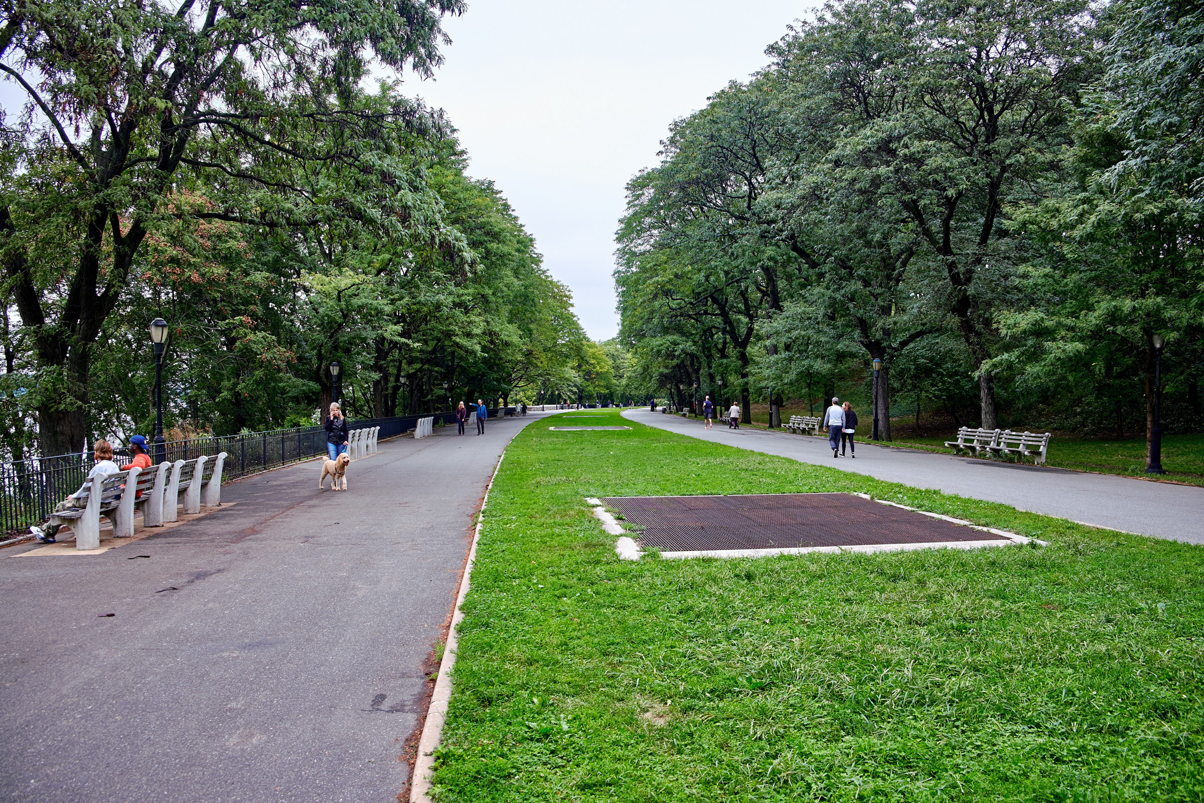 Hudson River Greenway in Riverside Park