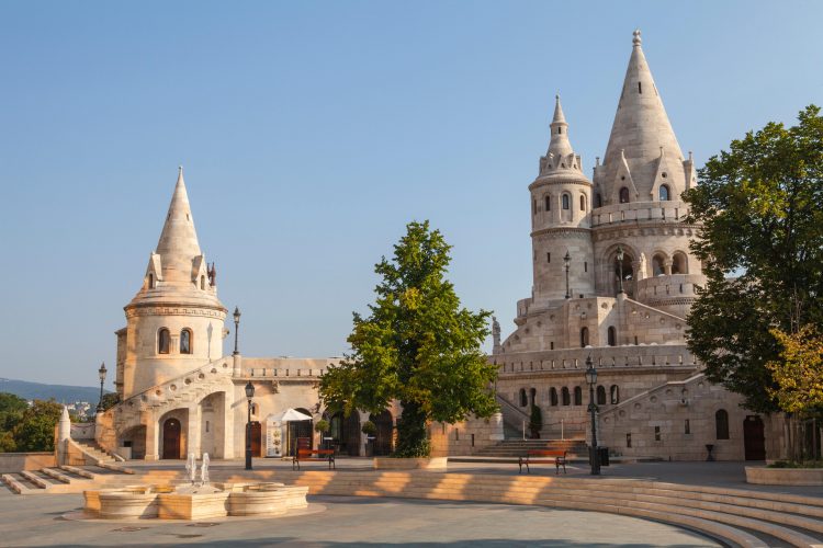 The historic Fisherman's Bastion