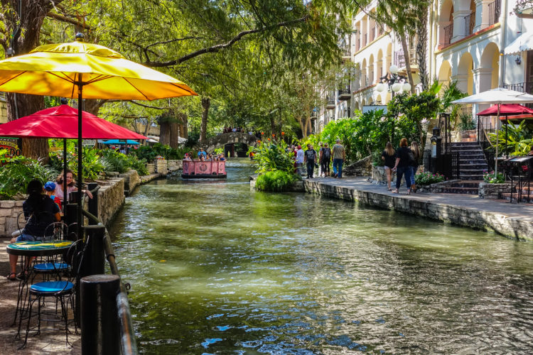 River Walk in San Antonio, Texas