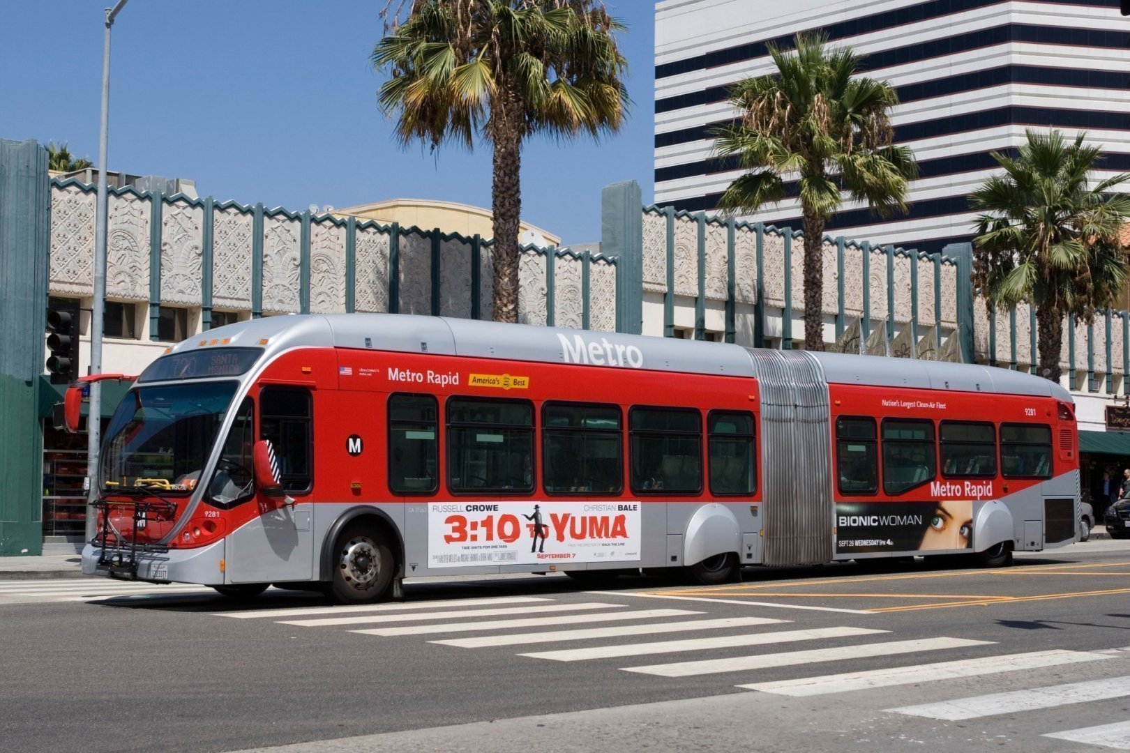 Metro Rapide Bus Santa Monica Los Angeles