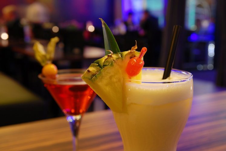 Enjoy some of their signature cocktails