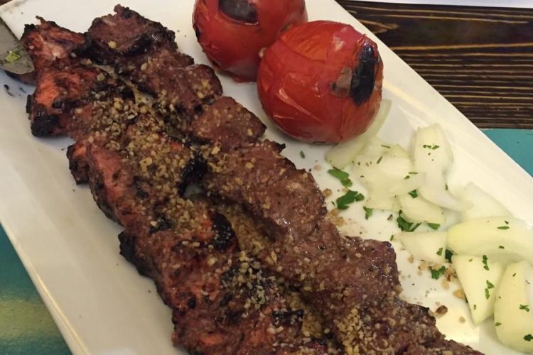 Traditional Iranian kebab