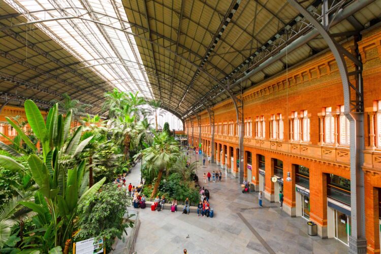 Atocha Railway Station, Madrid, Spain, South West Europe