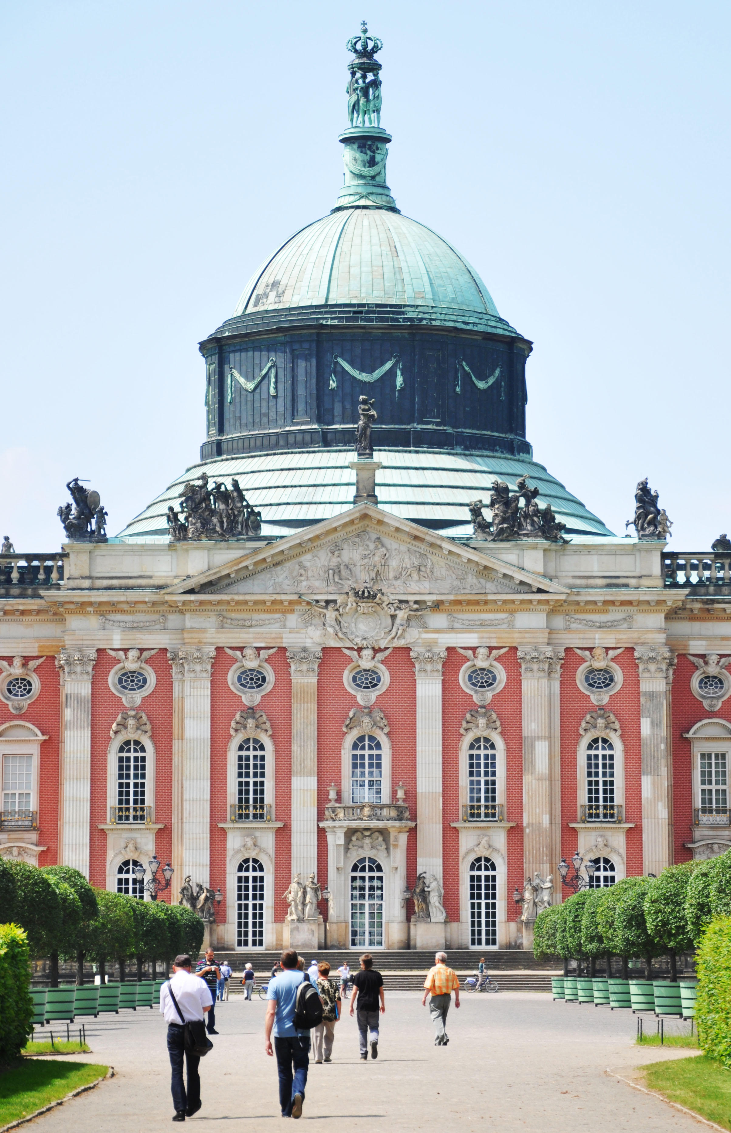 The New Palace in Sanssouci park, Potsdam, Berlin