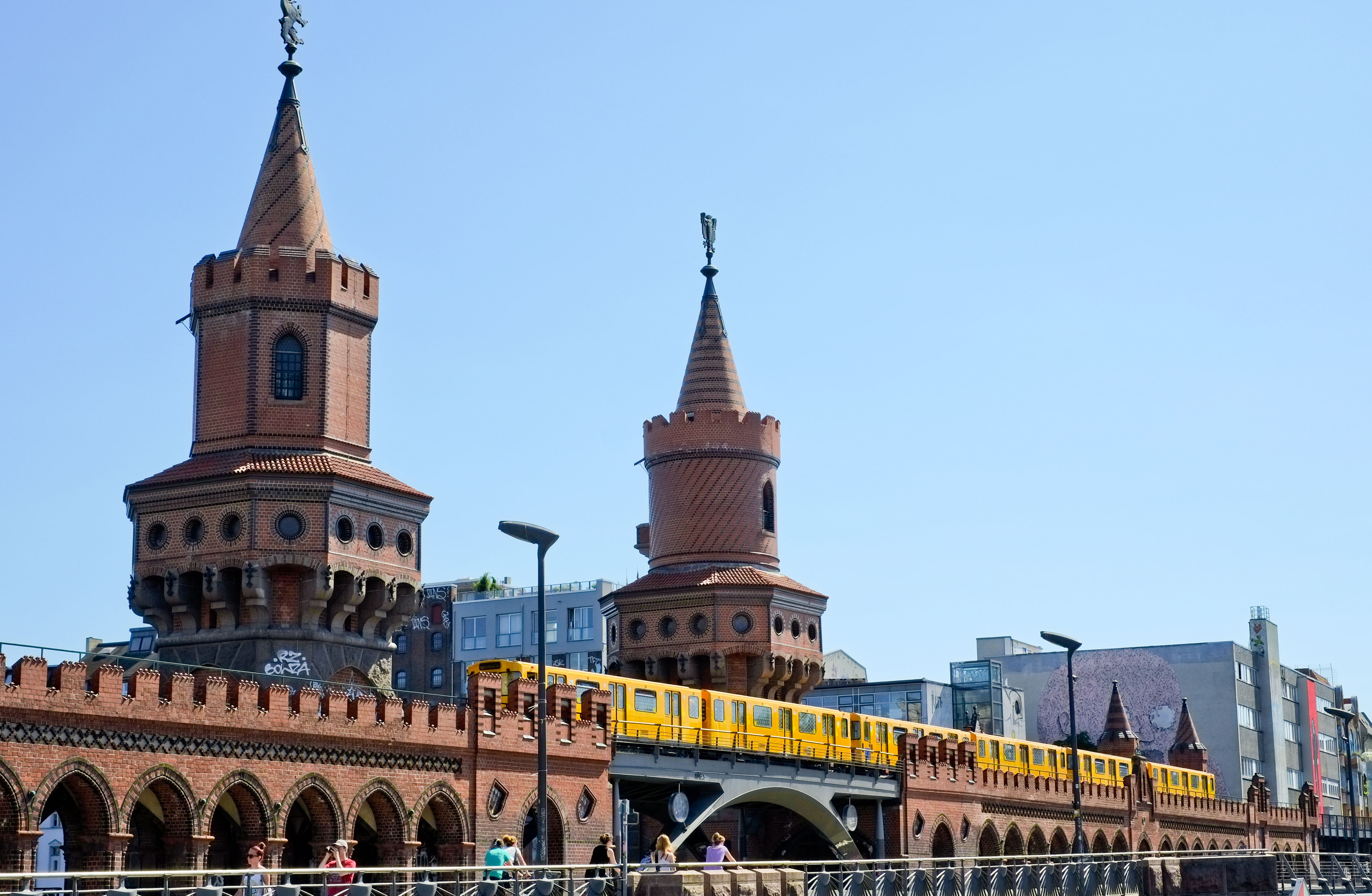 Oberbaumbruecke - Oberbaumbridge in Berlin, Kreuzberg