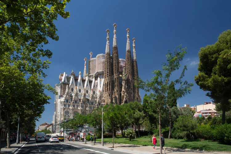 The jaw-dropping Sagrada Família is the city's most famous building