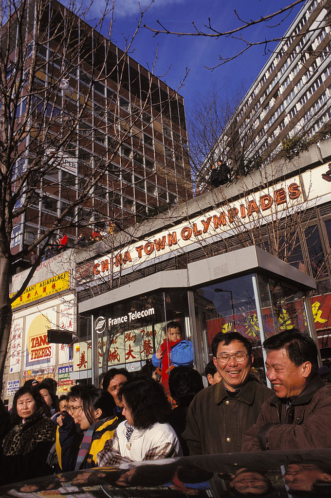 Paris Chinatown In Paris, France In 2002-