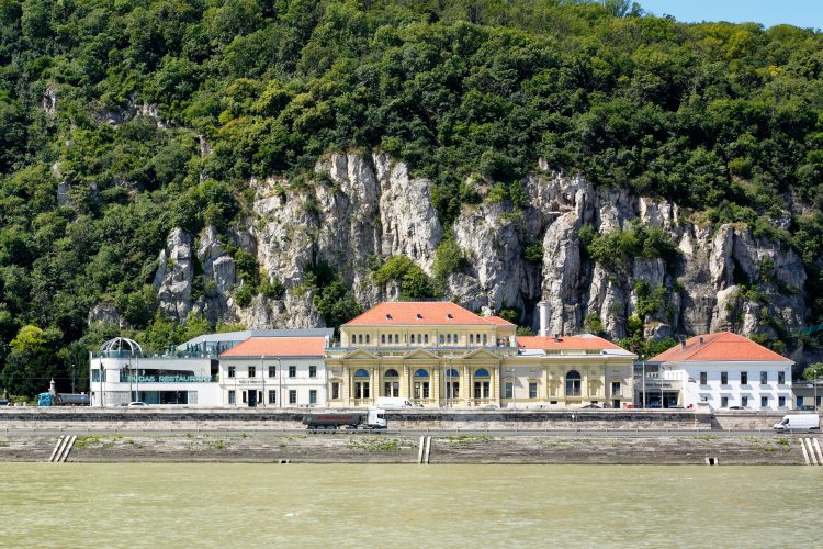 The Rudas Thermal Spa boasts a rooftop pool