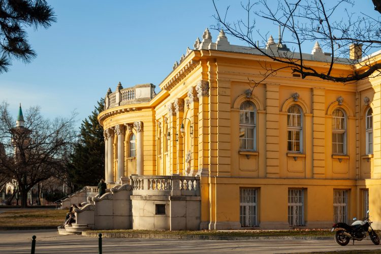 Budapest's Beer Spa is set within the Széchenyi bath complex